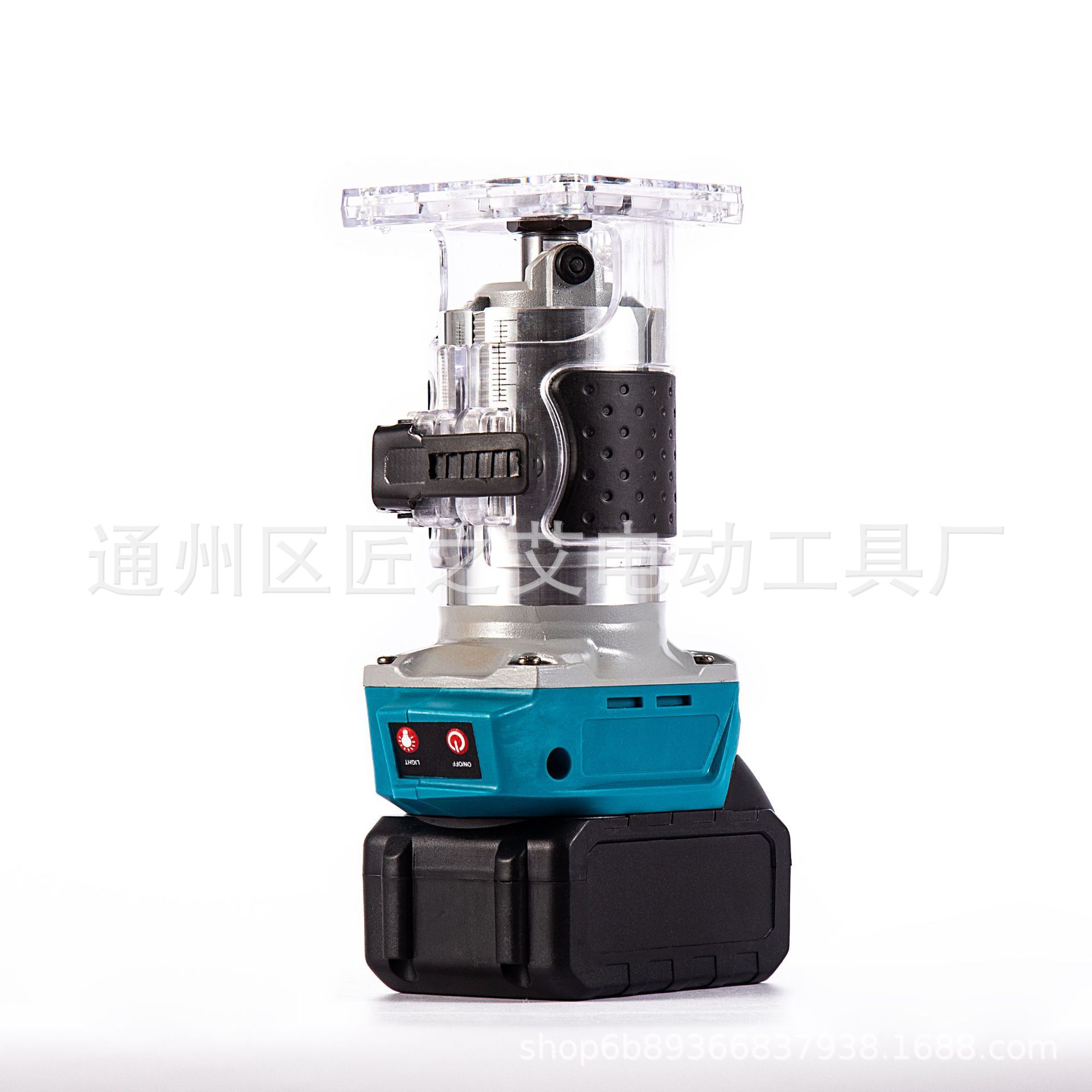 无刷锂电修边机充电式 木工板开槽工具挖孔雕刻机小锣机电木铣