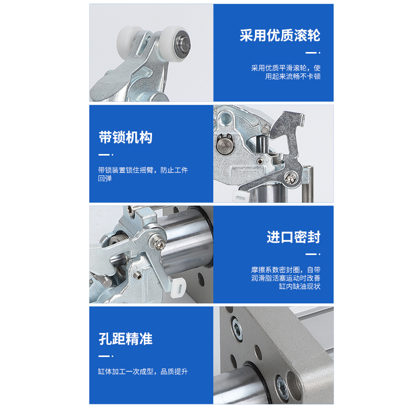 SMC原装阻挡气缸RS2H RS1H RSA80-40DL DM BL BM TL TM-D-C-DC-DS