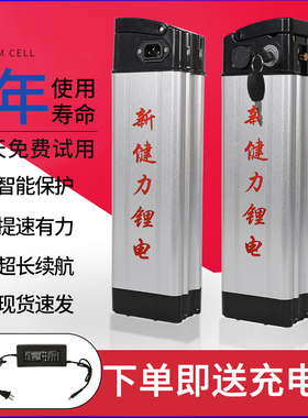 电动车锂电池48v36v20ah大容量代驾折叠电动自行车电瓶通用可拆卸