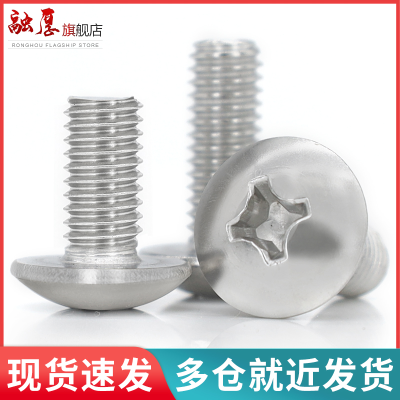 不锈钢大扁头螺丝机钉伞