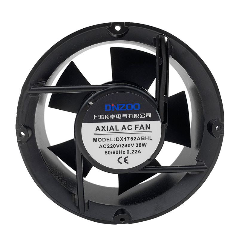新款小型轴流风机DX1752ABHL机箱机柜散热风扇220V38W电焊机包邮