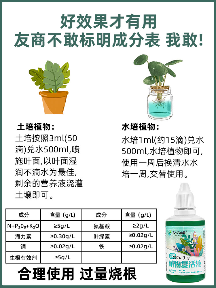 植物复活液花卉绿植专用通用植物生长素栀子花黄叶掉叶适合各种花,金属材料及制品,金属罐/桶/瓶,淘宝优惠券,粉丝福利购,淘宝优惠卷