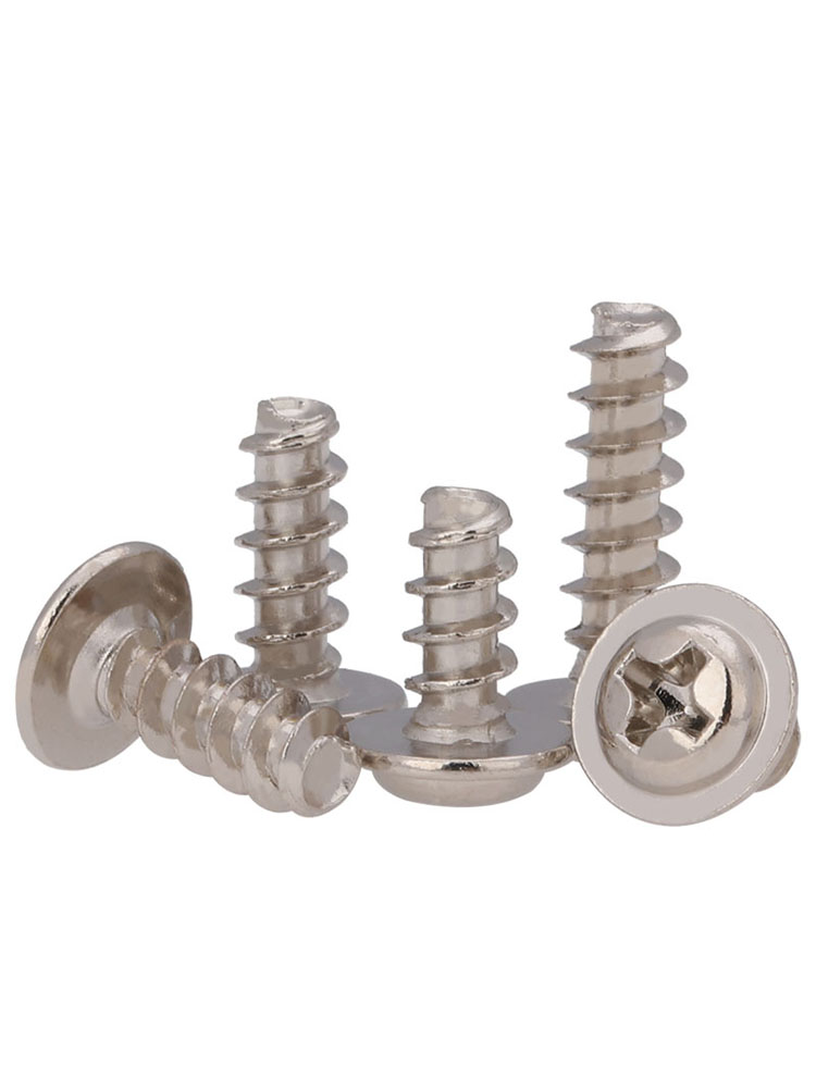 盖驰镀镍圆头带垫平尾自