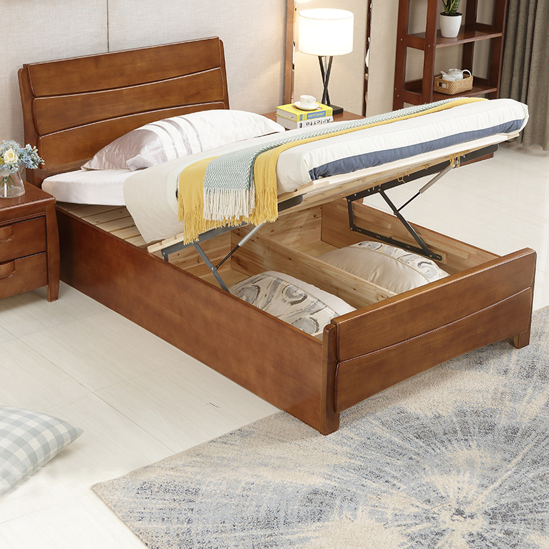 米实木公分气压高箱储物