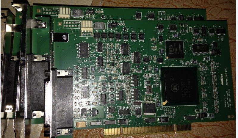 Matrox Meteor2-MC/4* Y751-0301 REV. B，彩色多通道帧采集卡议