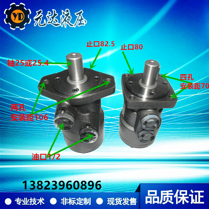 油 液压马达/BMR80/50/100/125/160/200/250/315/400/BMP BM1/BM2