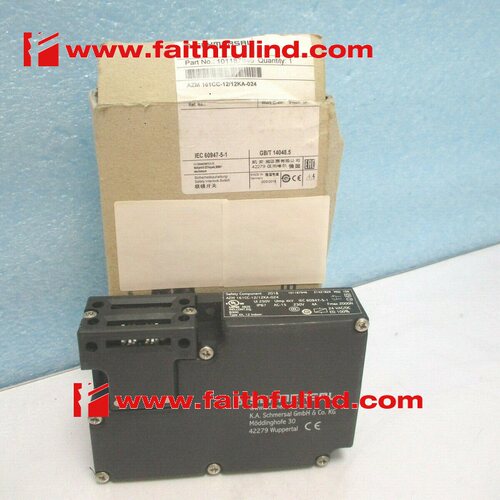 议价Schmersal 101187946 施迈赛安全开关 AZM 161CC-12/12KA-024