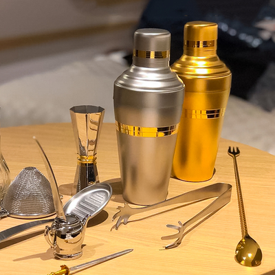 日本进口摇酒器不锈钢调