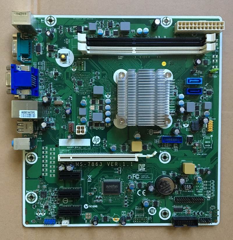 原装惠普485G1 405G1MT MS-7863 v1.1主板 729725-001 729642-001