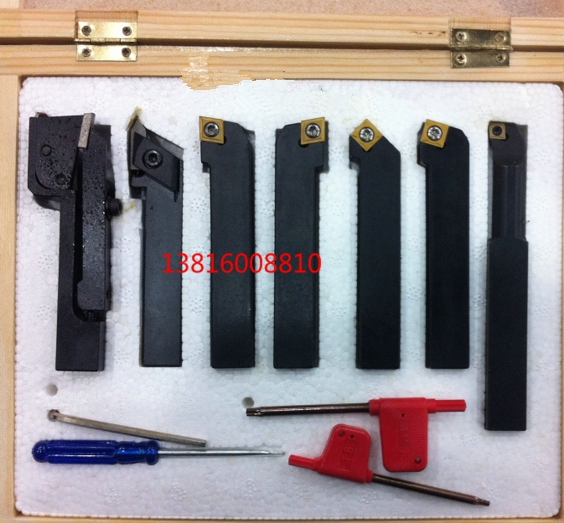 西马特车床12方车刀7件套数控车刀镀钛刀具套装厂家直销
