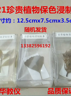 43021珍贵植物保色浸制标本 中学生物实验器材 生物标本单块价格