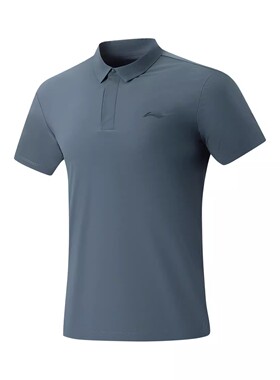 正品李宁24秋跑训系列男子短袖POLO衫APLU003-1-7-9-5-8