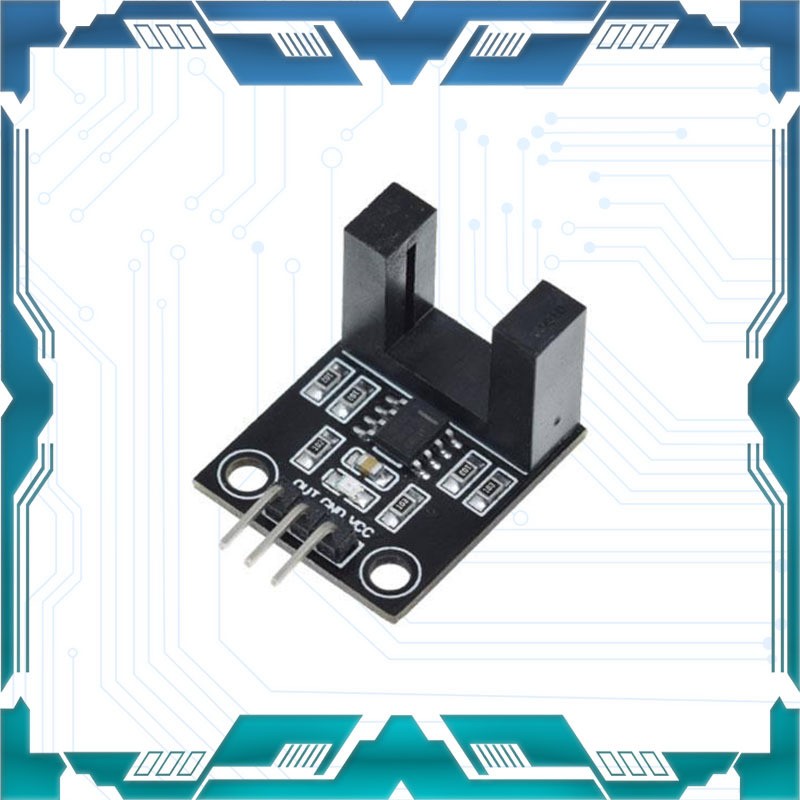 宽体 对射式计数传感器模块 电机测速传感器模块 对射光电传感器