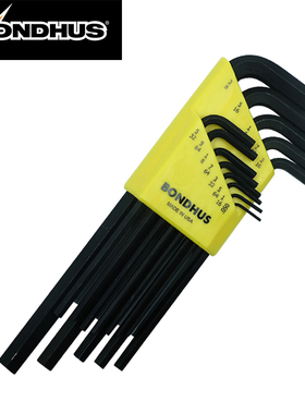 美国波顿BONDHUS内六角扳手套装原装进口公英制加长球头6方10946