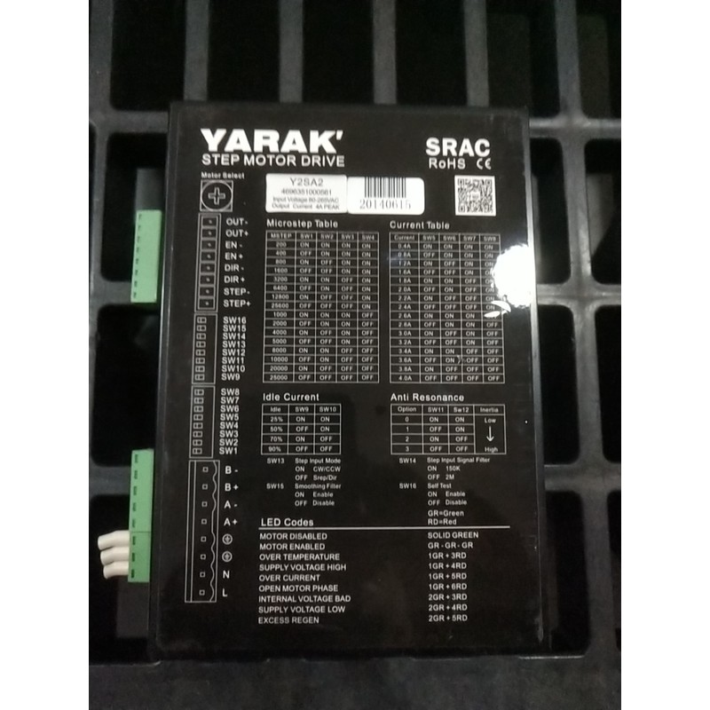 询价YARAK&rsquo;步进电机驱动器，Y2SA2驱动器，高压步进电