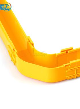 YQHF/宇启恒飞 热销 ABS/PVC50*50mm光纤槽道90°水平弯头 弯头盖