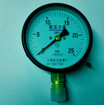氧气压力表禁油上海仪川
