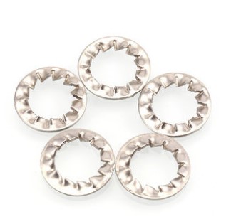 正宗304不锈钢内锯齿防松垫圈 内多齿防松垫片 内齿形垫片 M2-M30