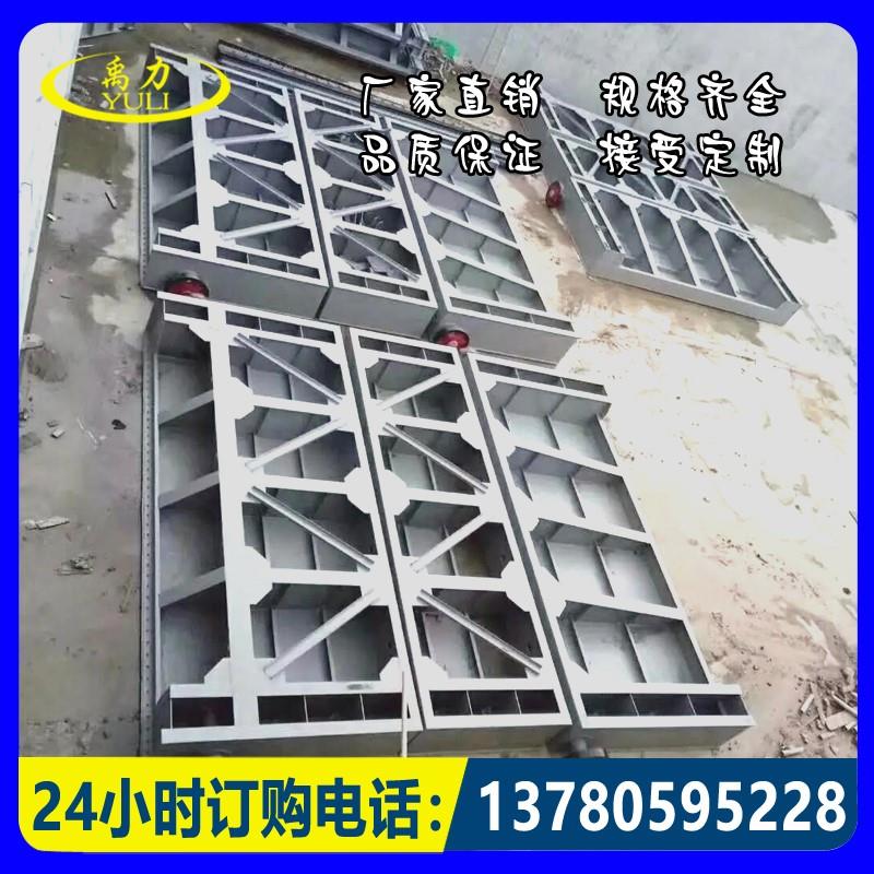 定制钢一体闸门卷扬机清