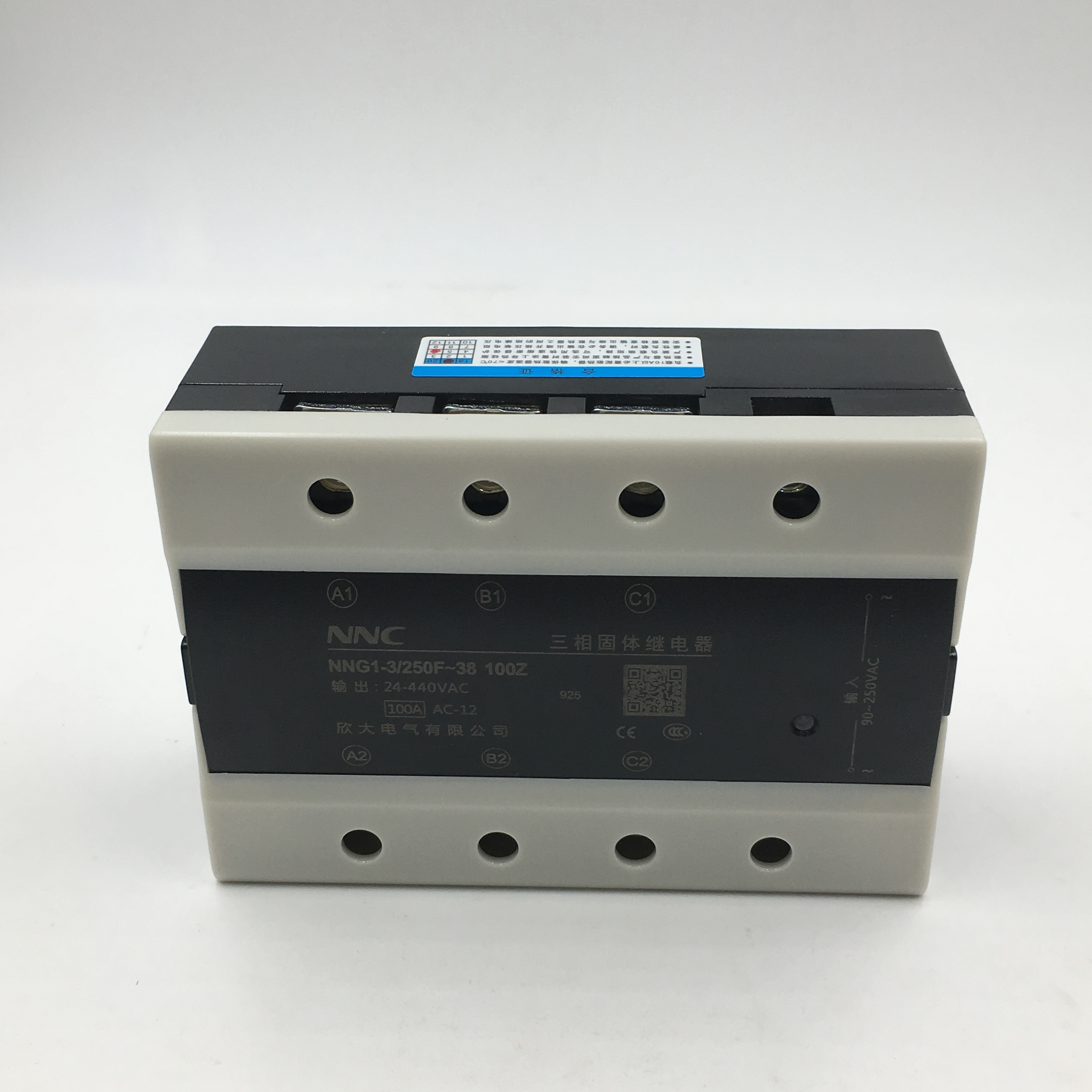 询价欣大NNC三相固态继电器NNG1-3/250F-38 100Z可控硅模块 TSR-1