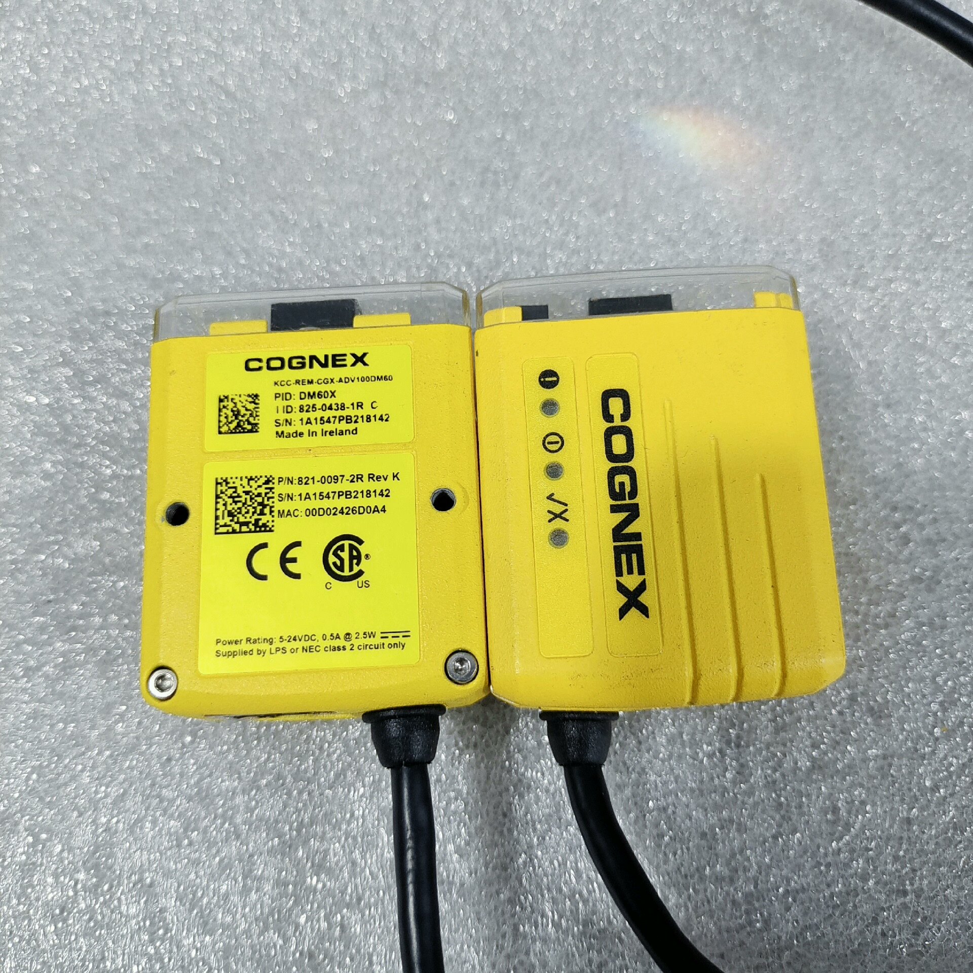 康耐视DM60X扫码器，拆机件功能包好实拍图成色漂亮需要的直议价