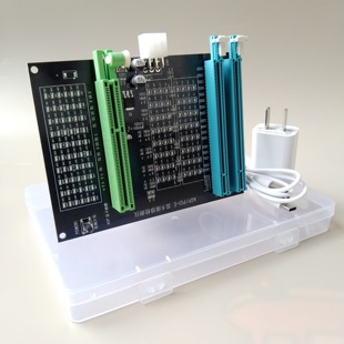 新款AGP PCI-E显卡测试仪电脑故障检测工具支持6P供电配盒电源头