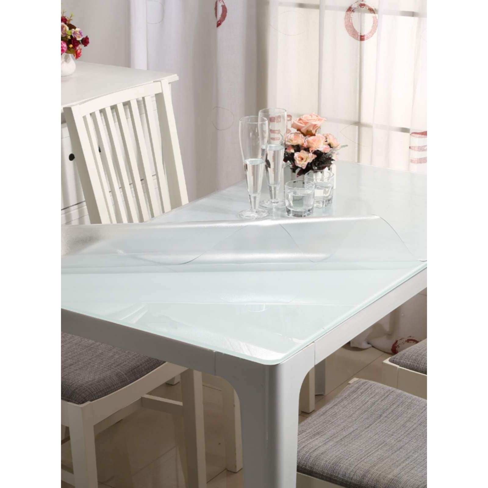 PVC餐桌布防水防油免洗软质玻璃磨砂桌垫耐高温防老化茶几垫台布,工业油品/胶粘/化学/实验室用品,烧杯/烧瓶,淘宝优惠券,粉丝福利购,淘宝优惠卷