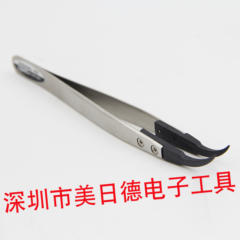 日本工程师 engineer防静电精密弯镊子 PTZ-43/41/42 电子工具