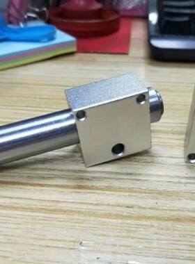 红外对射激光传感器方形光电开关E3Z-LT61感应器固定支架25.4孔距