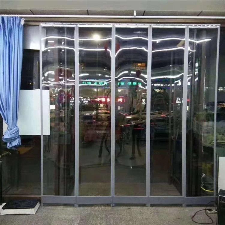 磁性自吸软门帘隔断商场塑料家用pvc空调防风挡风四季透明皮门帘