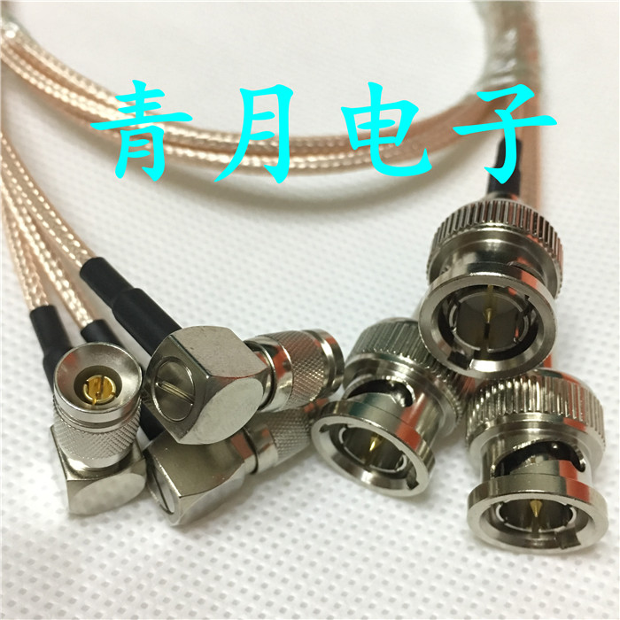 欧姆公头转弯镀银射频信