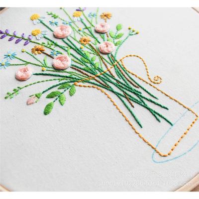 手工刺绣材料包清秋亲制