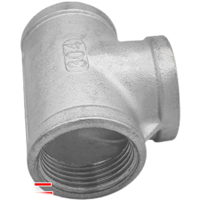 腾信不锈钢三通丝口内美