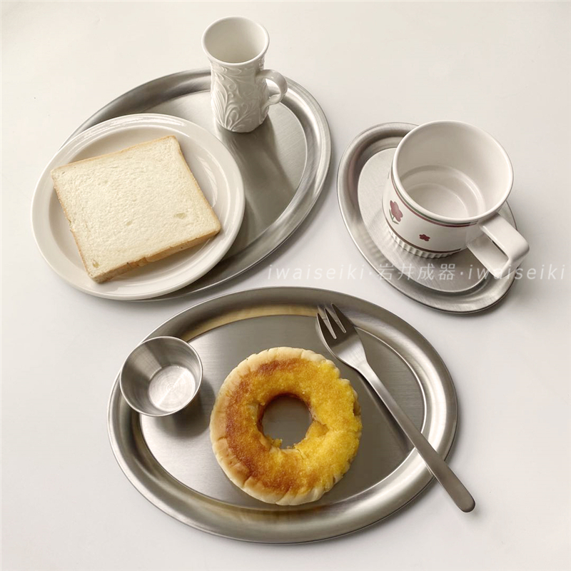 岩井成器韩国风不锈钢椭
