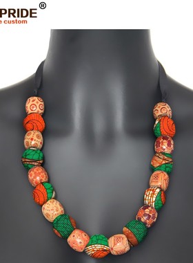 非洲印花蜡染全棉手工项