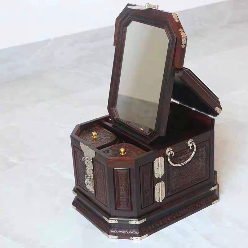 红酸枝大首饰盒古典木箱