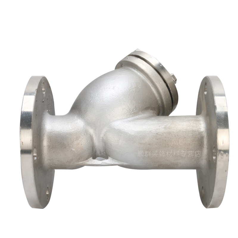 GL41W-16RL 316L不锈钢Y型过滤器不锈钢法兰过滤器DN20 50 80 100