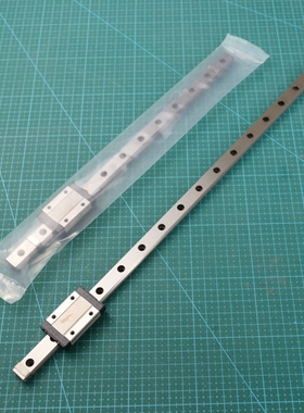 不锈钢导轨440CSUS MGN12C/H  200/300/400/500/600 直线滑台滑块