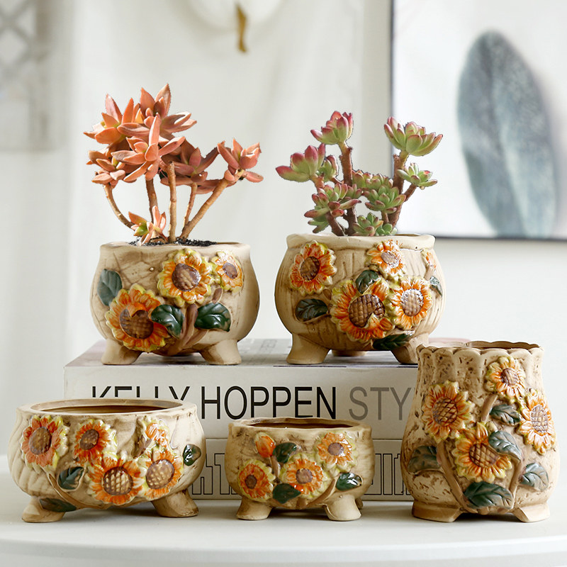 多肉多彩花盆陶瓷大号绿植物创意个性简约家用阳台大盆栽清仓包邮,纺织面料/辅料/配套,服装加工设备,淘宝优惠券,粉丝福利购,淘宝优惠卷