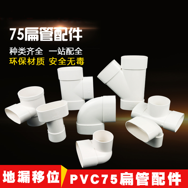 排水管位移扁转变接头配