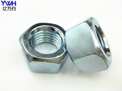 镀锌极细六角螺母帽丝牙