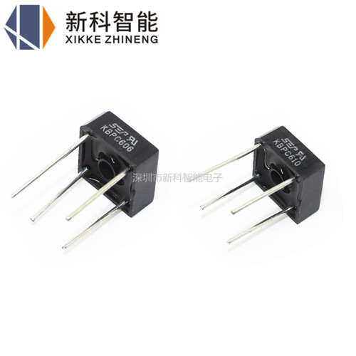 全新 整流桥 KBPC1010/KBPC610/KBPC608/KBPC606 桥堆 四脚塑封