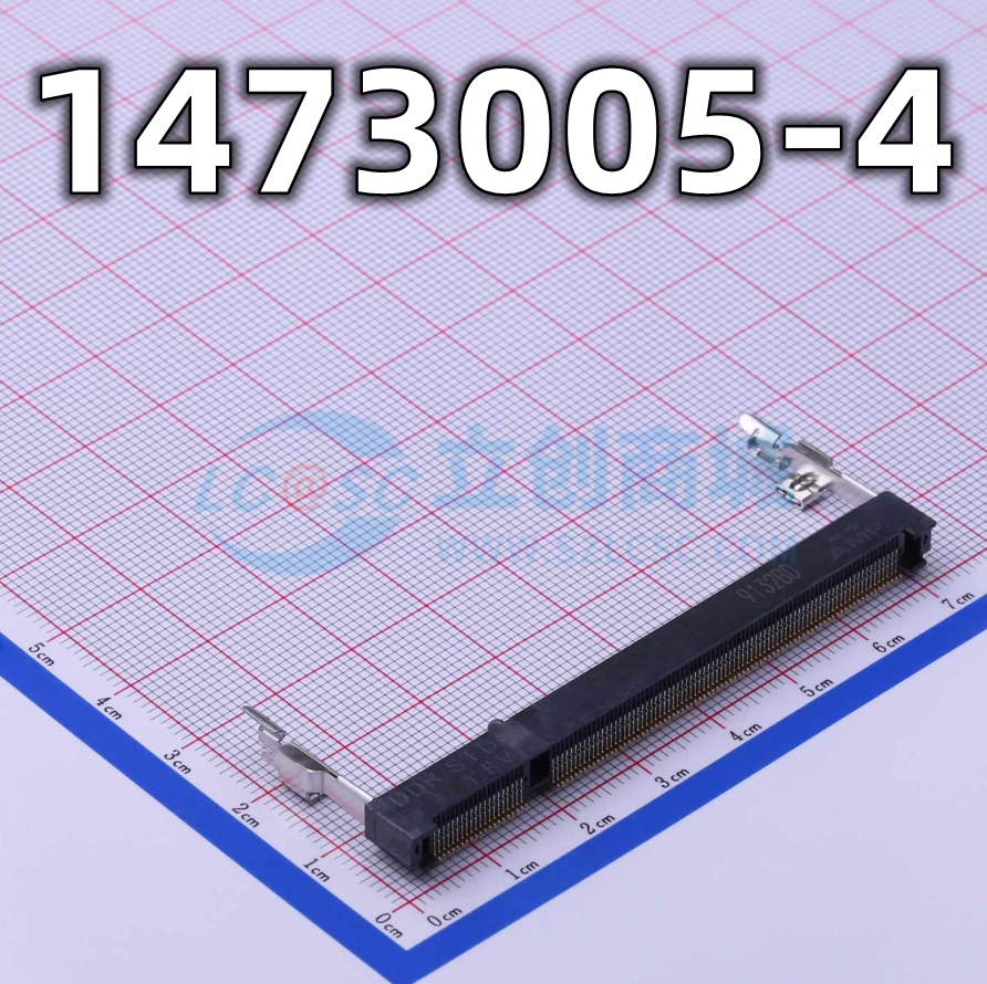 全新原装 1473005-4 连接器 内存卡槽 DDR2 SO DIMM TE/泰科 现货