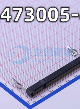 全新原装 1473005-4 连接器 内存卡槽 DDR2 SO DIMM TE/泰科 现货