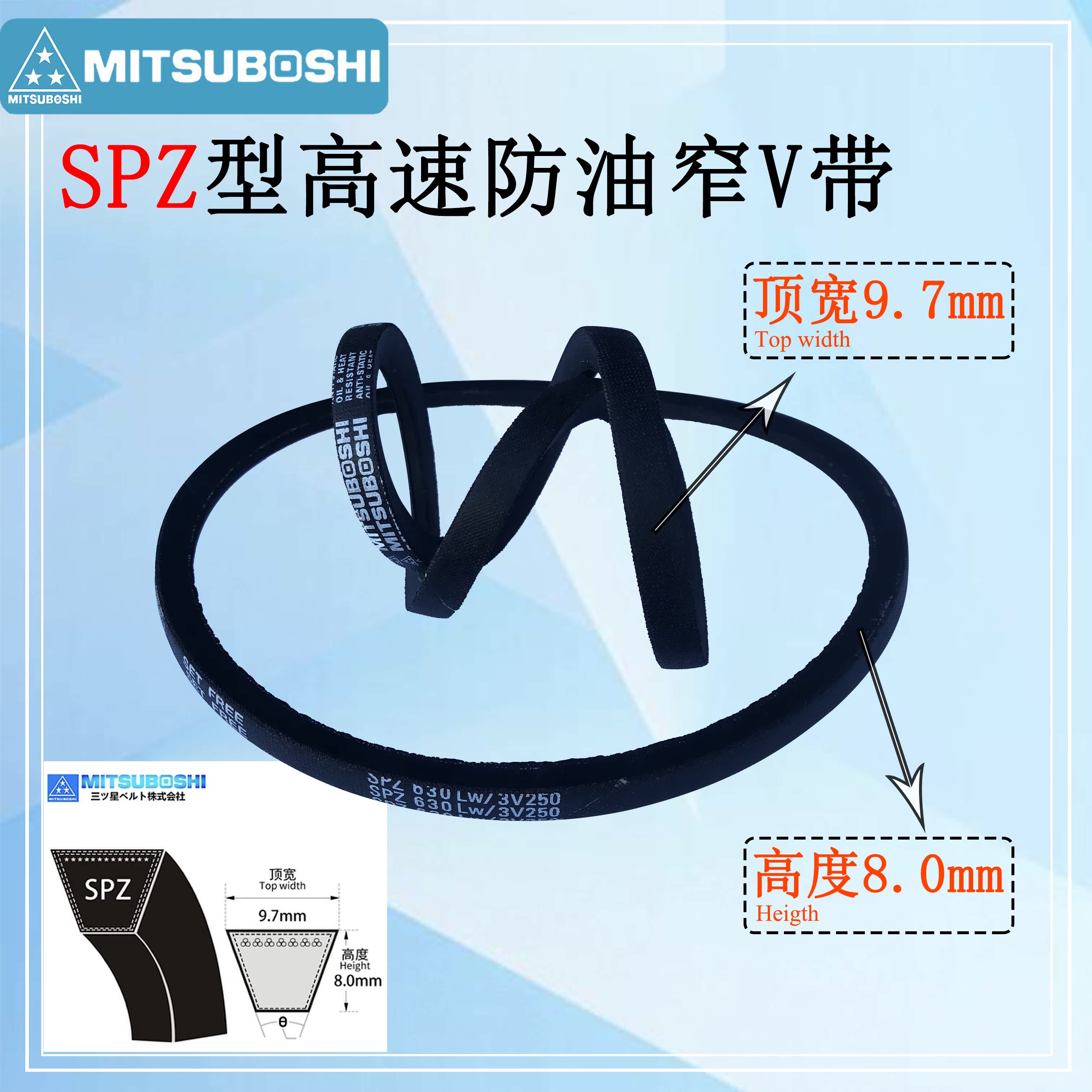 进口三角带至工业传动日