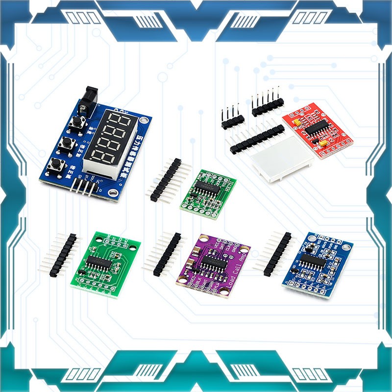 HX711 称重模块系列 24位精度AD模块 压力传感器 称重电子秤模块