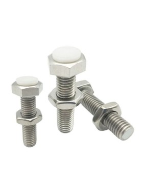 TDB76不锈钢外六角带聚缩醛止动螺栓型肩型螺丝PSST5-15/20/25/30