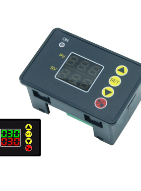 继电器T2310微电脑智能延时时控1路延迟接通断开循环定时LCD数显