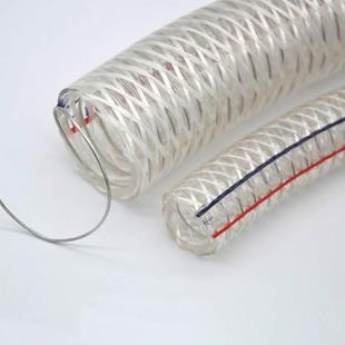 管防静电油管抽水卸透明水泵抽加厚油管PVC硅胶管抗冻钢丝管夹线