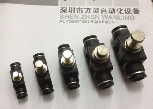 气动接头 管道型节流阀 气动快速插接头 JSC 4哩 6哩 8哩 10哩 12
